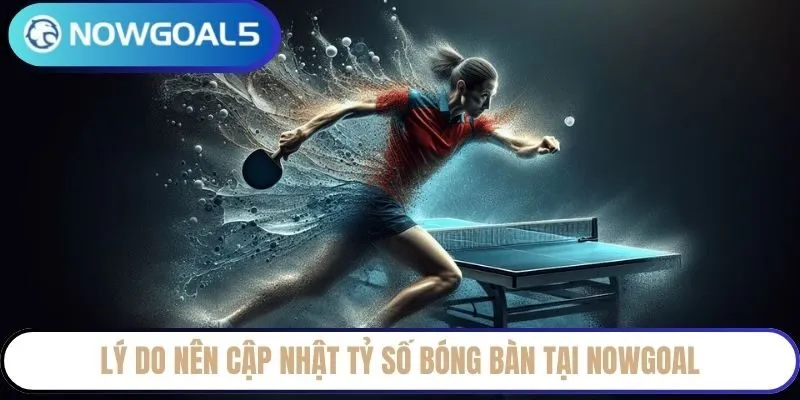 Lý do nên cập nhật tỷ số bóng bàn tại Nowgoal
