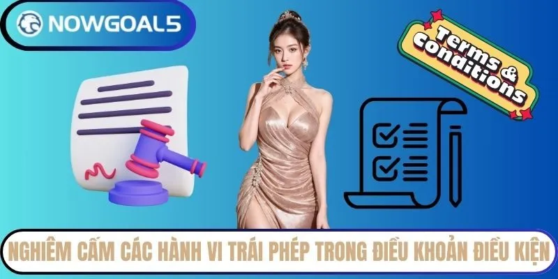 Nghiêm cấm các hành vi trái phép trong điều khoản điều kiện