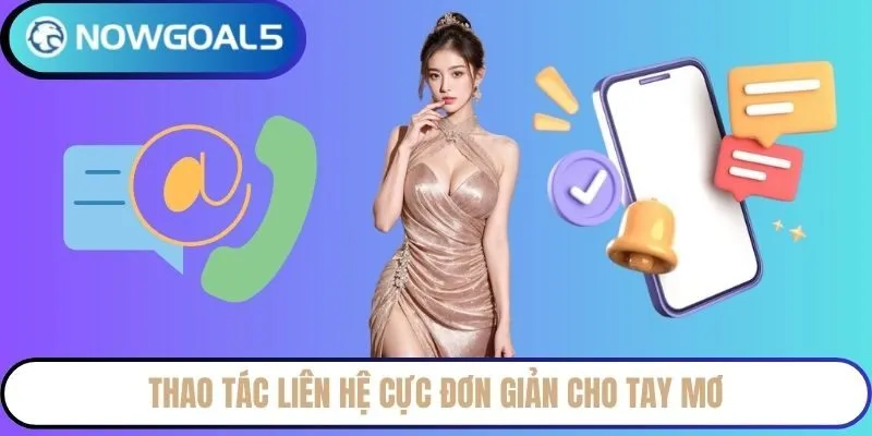 Thao tác liên hệ cực đơn giản cho tay mơ
